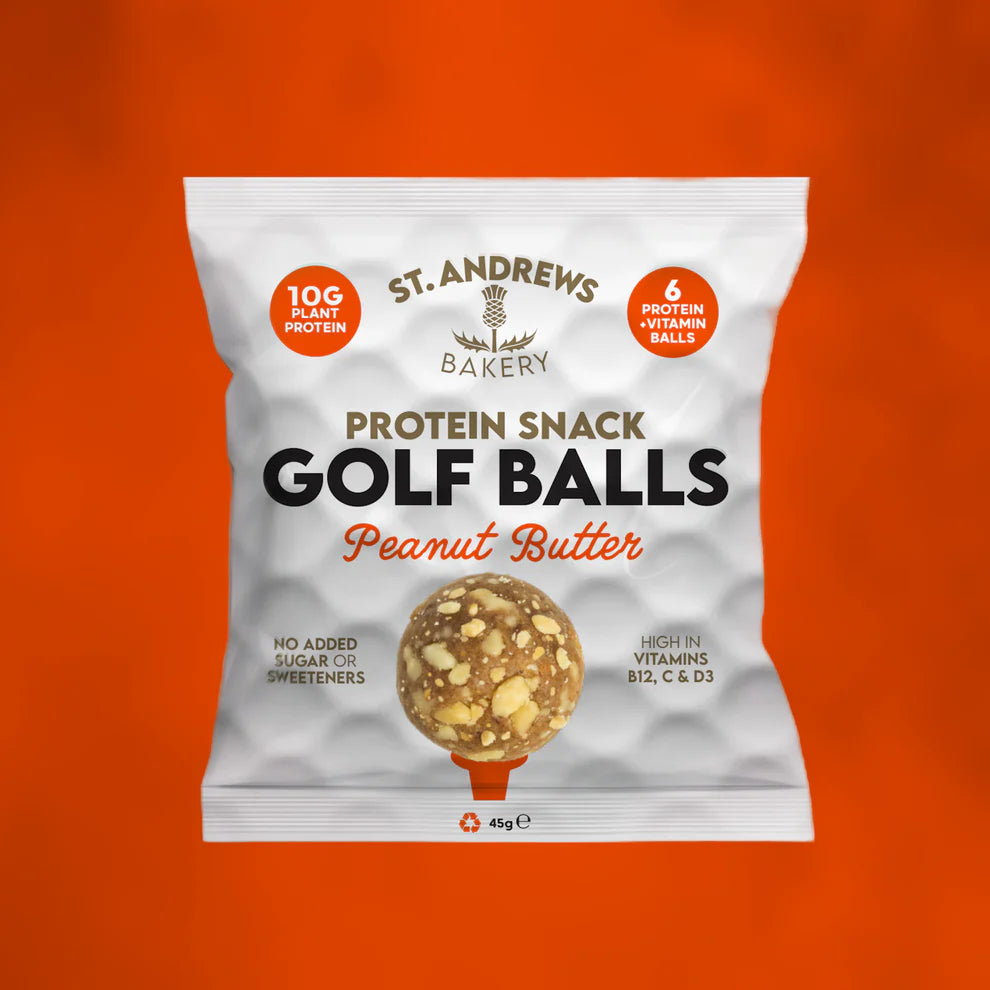 St. Andrews Bakery Protein Snack Golf Balls Peanut Butter