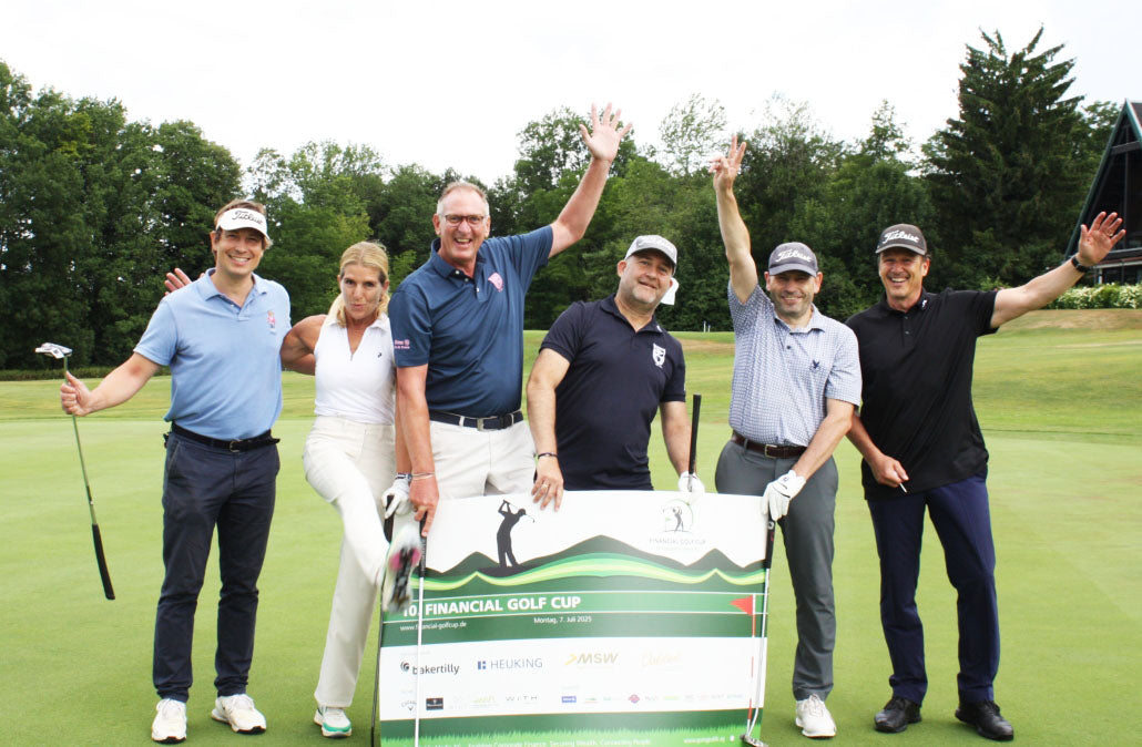 10. Financial Golf Cup: Jubiläum voller Drive, Dynamik & Dialog