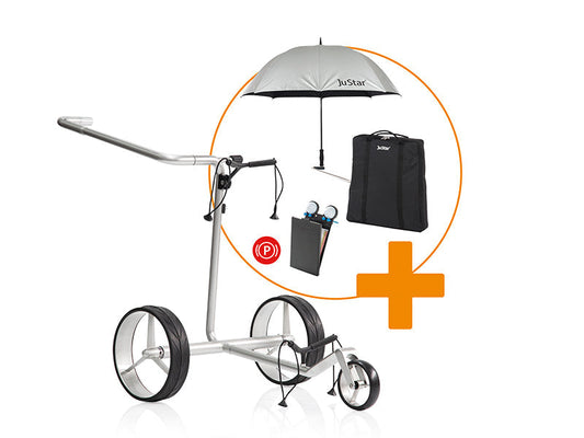 JuStar Carbon Light Set Elektrotrolley inklusive Zubehör zum Aktionspreis!