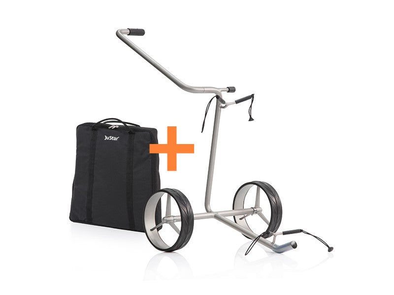 JuStar SILVER manuell als 2- oder 3-Rad Modell inkl. Tragetasche