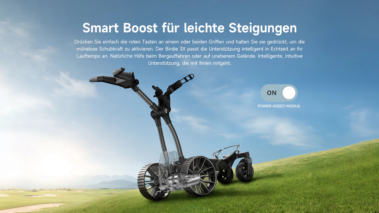 NAVEE Elektro Golftrolley Birdie 3, schwarz