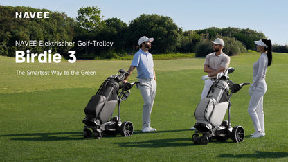 NAVEE Elektro Golftrolley Birdie 3, schwarz