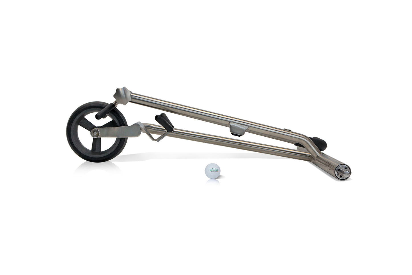 PG-Powergolf Nitro Flat Steel Elektro Golftrolley inklusive Zubehör-Paket