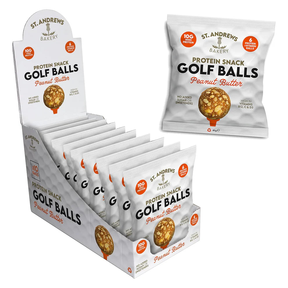 St. Andrews Bakery Protein Snack Golf Balls Peanut Butter
