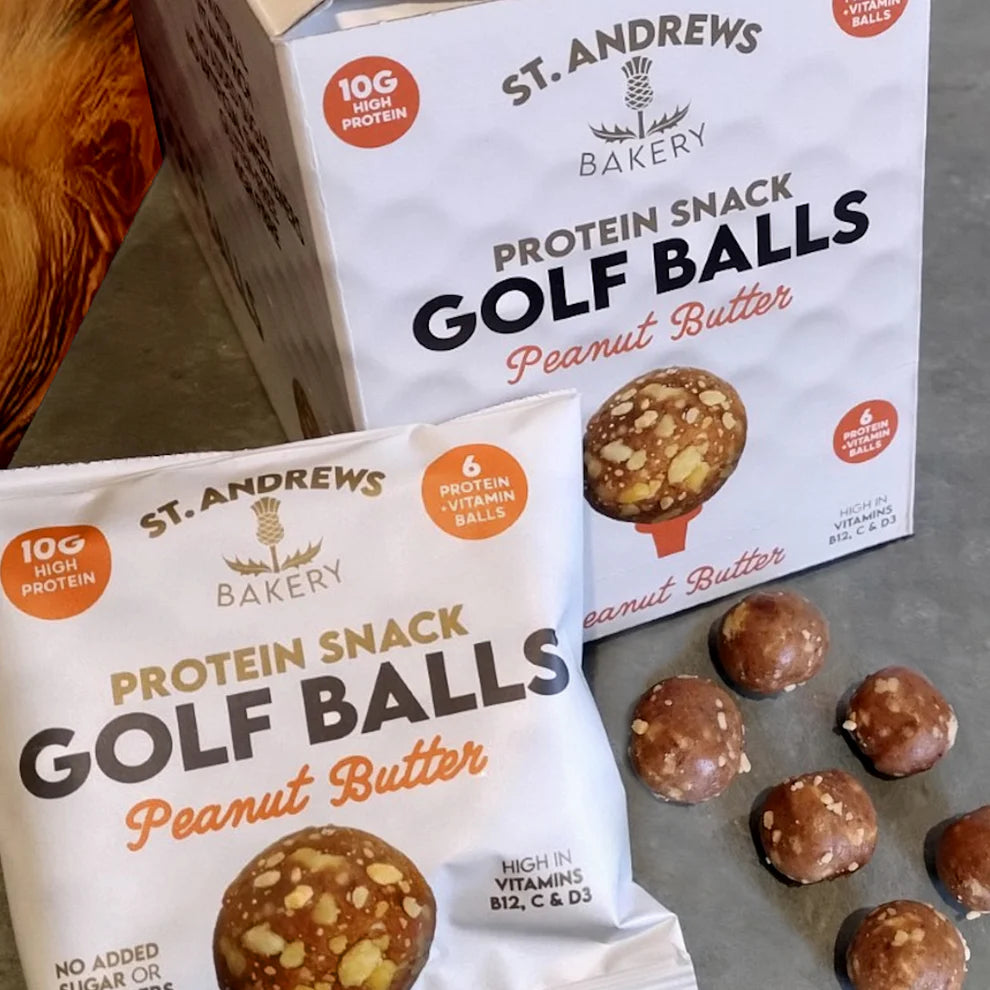 St. Andrews Bakery Protein Snack Golf Balls Peanut Butter