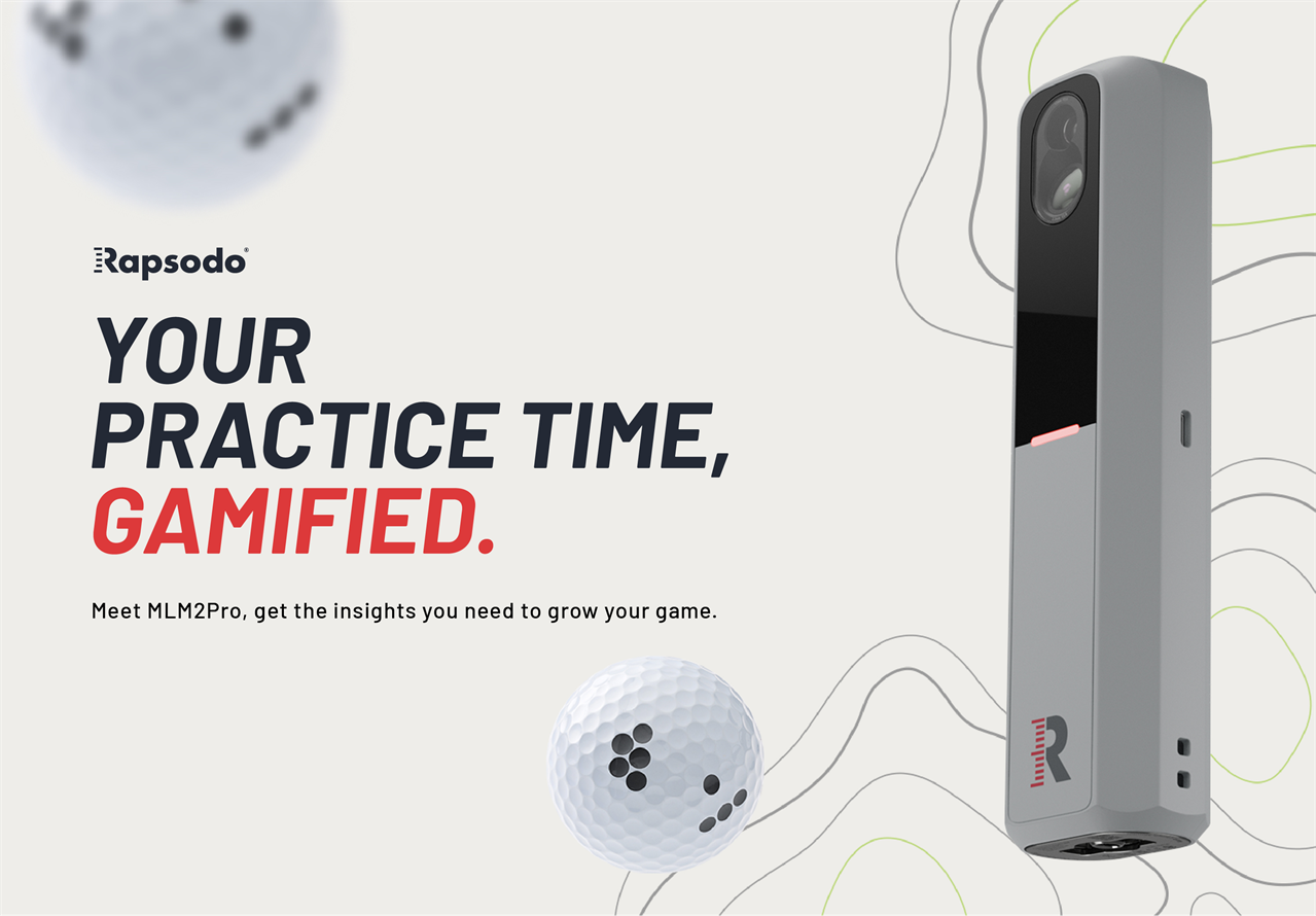 Rapsodo MLM2 Pro mobiler Abschlagmonitor + Golfsimulator