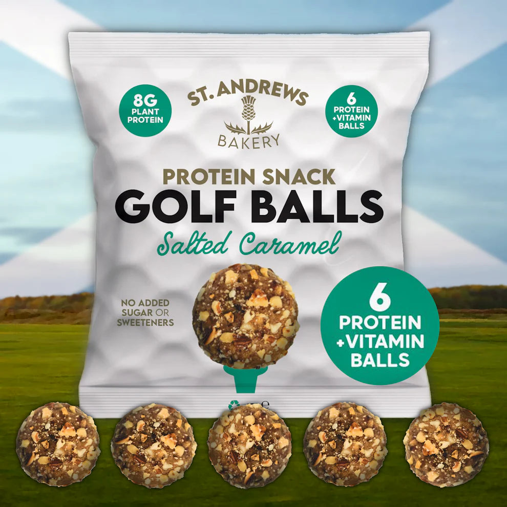 St. Andrews Bakery Protein Snack Golf Balls Salted Caramel